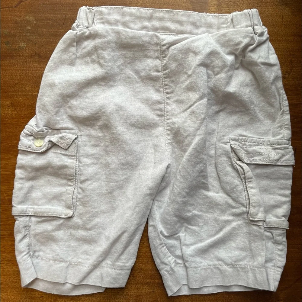 Emile et Rose Baby Linen shirt short and vest sweater  18 mos - Picture 3 of 7